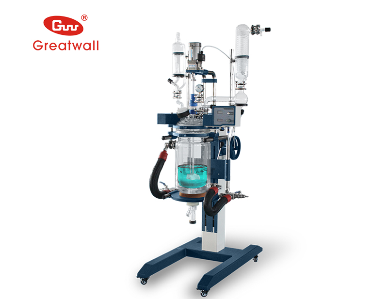 Чжэнчжоу отличная индустрия науки и технологии и технологии и настройка торговли Двойной стеклянный реактор GRL-20